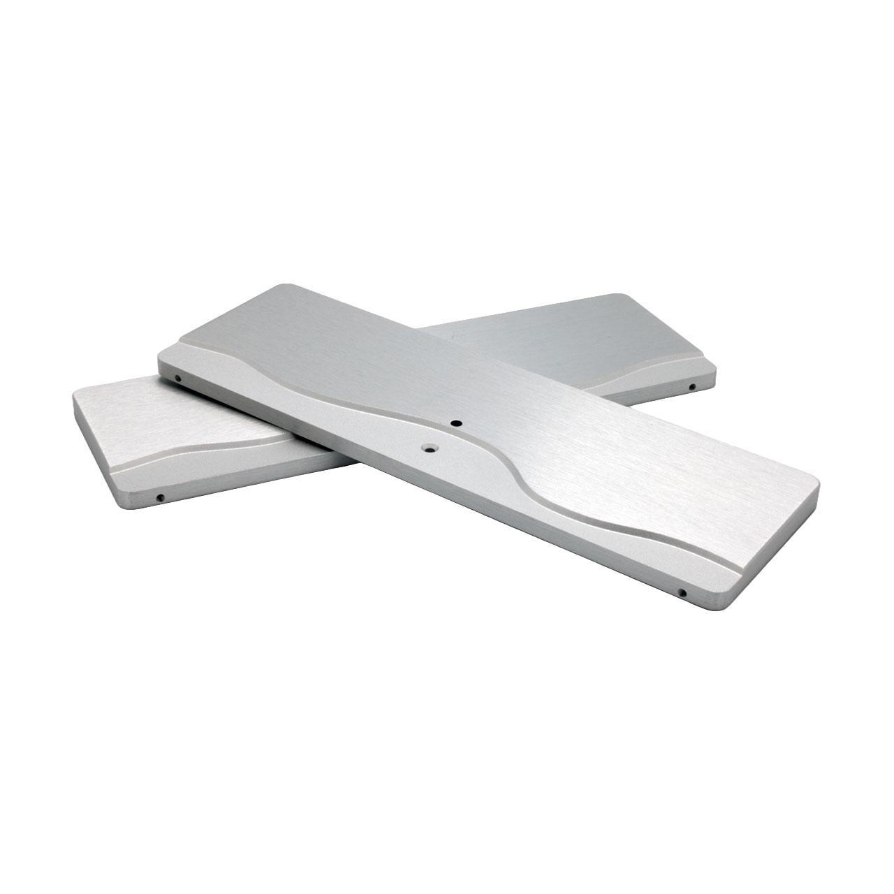 Faceplate Mono Silver